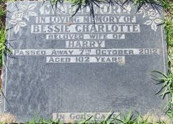 Bessie's memorial