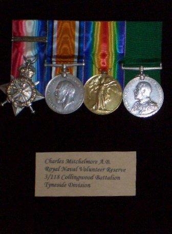 Charles's medals